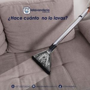 Lavandería a domicilio en Bogotá, lavado de muebles