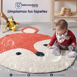 Lavandería a domicilio en Bogotá, lavado de tapetes